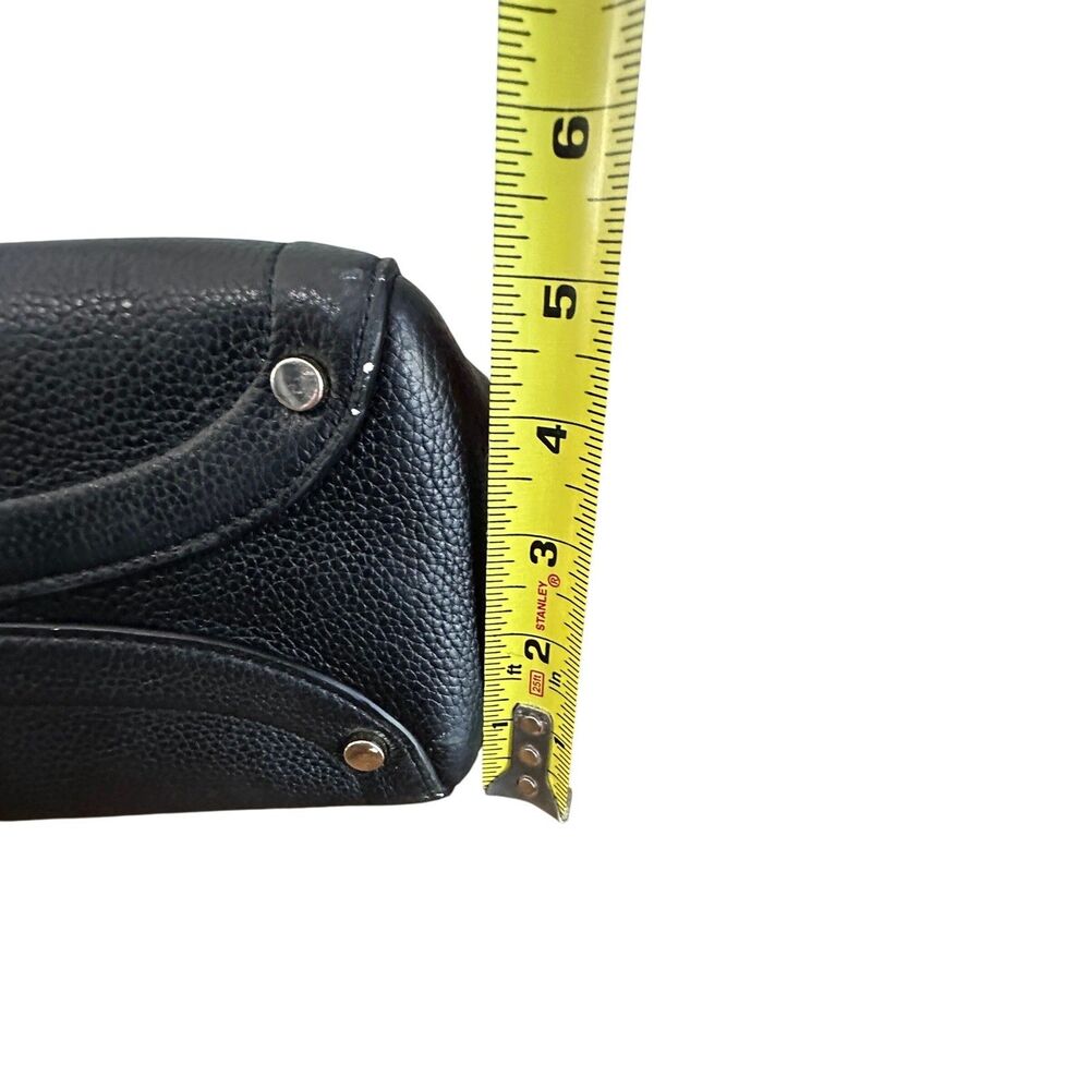 Kate Spade New York Satchel Black Pebbled Leather Crossbody Medium Bag - Picture 7 of 16